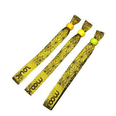 子供の RFID CHIP CUSTOM 祭りのセキュリティチェックのためのプラスチックボタンの腕帯