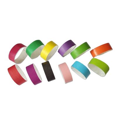 入場券は3/4インチタイベック腕帯 紙のブレスレット