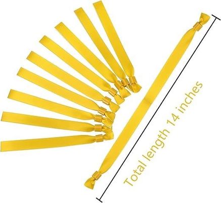 オーダーメイド イベント フェスティバル パーティ サテン 織物素材とセーフチップの RFID 腕帯