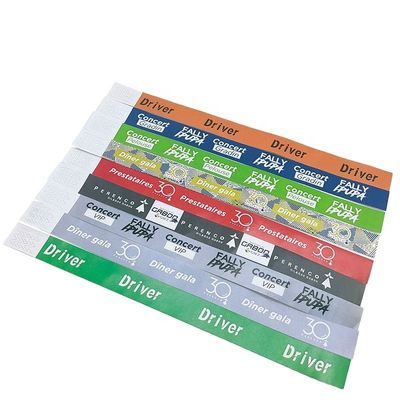 供給 Tyvek 紙の腕帯 イベント用 人気製品 ブレスレット / 腕帯 公園